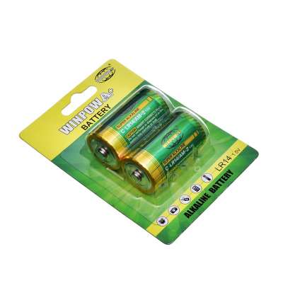 High Quality 1.5V  C size  LR14 Alkaline battery  for remote control